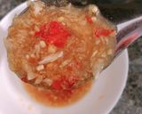 Hình bước làm 3 của món Nộm xoài ruốc