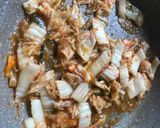 Hình bước làm 1 của món Cơm rang kim chi ruốc khô