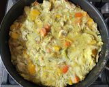 Foto del paso 4 de la receta: Tortilla de pollo y verduras