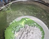 Foto langkah ke 2 dari resep Cenil Singkong Pandan.