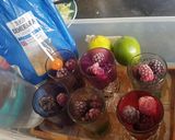 A picture of step 1 of Berry summery icey.