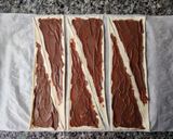 Foto del paso 2 de la receta: Croissants rellenos de cacao