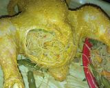 A picture of step 5 of Morocon chicken.