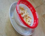 A picture of step 1 of Loaded fries.