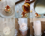 A picture of step 2 of Banana Dates Smoothie.