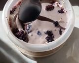 Foto del paso 3 de la receta: Avena trasnochada al limón con mora - Blended overnight oats