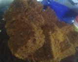 Foto langkah ke 11 dari resep Bolu caramel/bolu sarang semut no mixer and no oven.