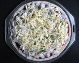 A picture of step 3 of Hoisin Sauce & Chicken Pizza.