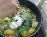 Foto langkah ke 5 dari resep Bobor Sayur Pucuk Labu.