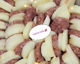 صورة لخطوة 3 من وصفة صينية بطاطس بالكفته 😋😋😋