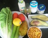 Foto langkah ke 1 dari resep Salad Sayur Pelangi.