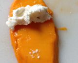 A picture of step 3 of Mango roll.