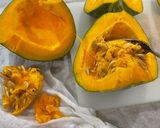 A picture of step 4 of Roasted Kabocha Squash (Air Fryer or Oven).