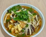 รูปขั้นตอนการทำที่ 4 ของ ไข่เจียวต้มยำเห็ด