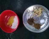A picture of step 1 of Garlic Parotta.