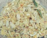 A picture of step 1 of வாழைப்பூ துவையல்.