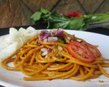 Foto langkah ke 7 dari resep Mie Aceh #Pr_MangatThat.