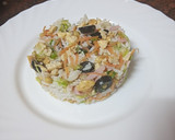 Foto del paso 3 de la receta: Ensalada de arroz tres delicias