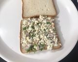 A picture of step 3 of Bread Paneer Sandwich.