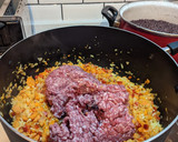Foto del paso 5 de la receta: Chili con carne 🌶️🍗🍲 (guiso de porotos rojos/aduki)