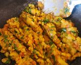 A picture of step 4 of Crispy Bread Mix Veg Gold Coins - Indian Taste Continental Starter Bites - Shallow Fry Tawa Recipe.