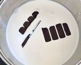 Une image de l'étape 1 de Crème au chocolat (pas light du tout 🤣).