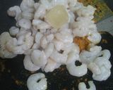 A picture of step 12 of Tawa Prawns.