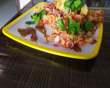 भुजिया चाट (gujiya chaat recipe in Hindi) रेसिपी चरण 3 फोटो
