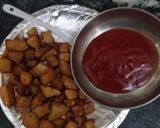 A picture of step 8 of Potato shorts.