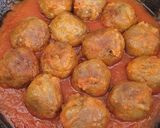Foto del paso 7 de la receta: Albóndigas de berenjenas, con salsa de tomate
