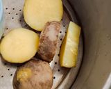 Foto langkah ke 3 dari resep Ubi Jalar Kuning Kukus.