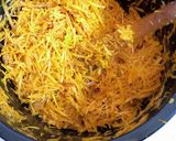 A picture of step 4 of Abacha and Roasted fish.