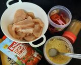 A picture of step 1 of Fried Chicken.