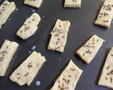 A picture of step 12 of Cumin khari biscuits.