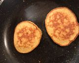 Foto del paso 3 de la receta: Panquequitos con mantequilla de maní!