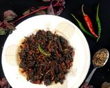পাঁচ ফোঁড়ন দিয়ে লাল শাক রেসিপির ধাপ 2 ছবি