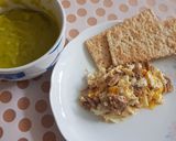 รูปขั้นตอนการทำที่ 3 ของ ไข่คนทูน่าชีส low carb