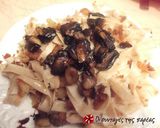 Φωτογραφία βήματος 5 της συνταγής Spaghetti ala Mnemonium (με ψιχία & μανιτάρια)