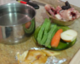 Foto del paso 1 de la receta: Arroz caldoso de pollo