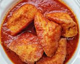 Gambar langkah 3 resipi Sambal kacang tauhu.