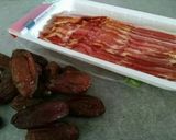 รูปขั้นตอนการทำที่ 1 ของ เบคอนโรลอินทผลัม Spanish tapas