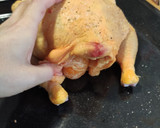Foto del paso 1 de la receta: Pollo entero asado a la mandarina