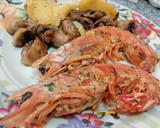 Foto del paso 5 de la receta: Gambones del Mar🦐🦐🐚 y la Tierra🍄