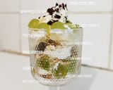 A picture of step 12 of Cotton Candy Grapes Parfait.