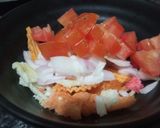 A picture of step 1 of Chips Namkeen Sandwich.