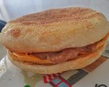 Foto langkah ke 6 dari resep Breakfast Muffin dengan Chicken Patty.