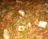 A picture of step 12 of Pulao and rasa.