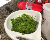 A picture of step 2 of Chinese celery w/ Tofu.
