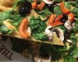 A picture of step 5 of Keto Friendly Pizza.
