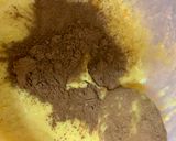 A picture of step 7 of Orange marble wheat cake.